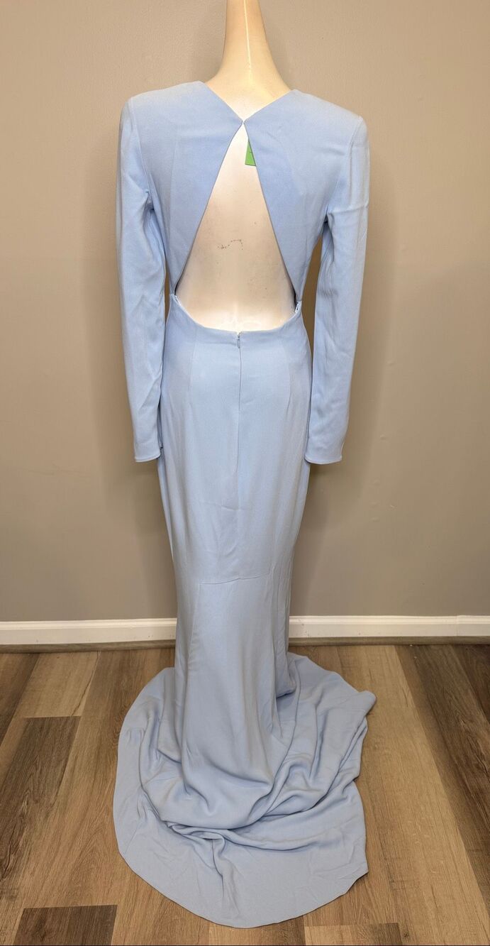 Stella McCartney Silk-Blend Cut-Out Gown Size IT40/US4 $4800 - Picture 8 of 10